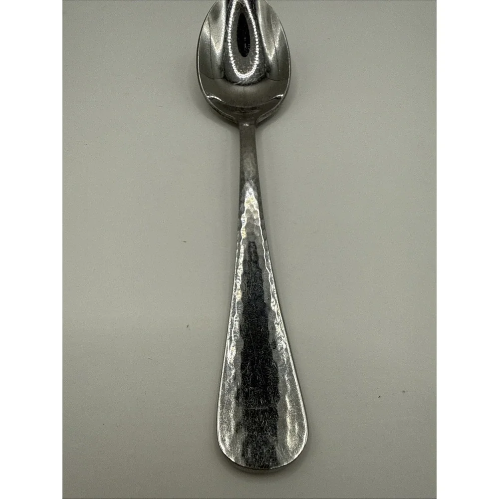 1 Hammered Antique Teaspoon Reed & Barton 18/8 Luxury Stainless‎ Korea Shiny
